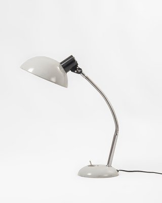 Mid-Century Grey Table Lamp in the style of Kaiser Idell, France, 1950s-DIP-1748757