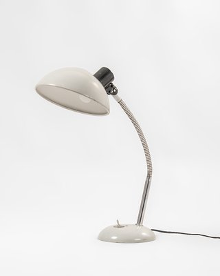 Mid-Century Grey Table Lamp in the style of Kaiser Idell, France, 1950s-DIP-1748757