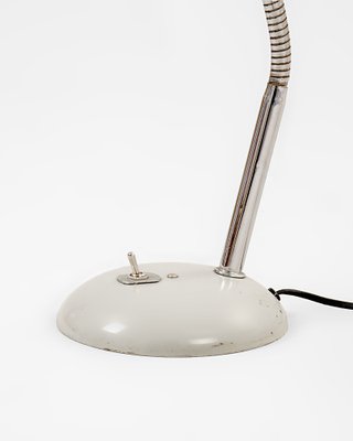 Mid-Century Grey Table Lamp in the style of Kaiser Idell, France, 1950s-DIP-1748757