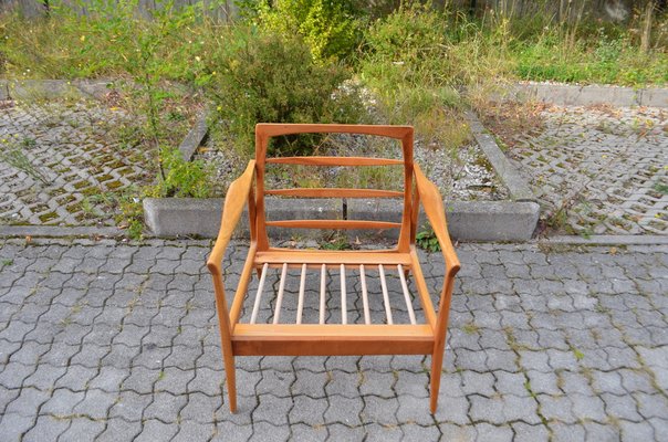 Mid-Century Grey Wool Easy Chair from Wilhelm Knoll Antimott, 1960s, Set of 2-UF-1373149