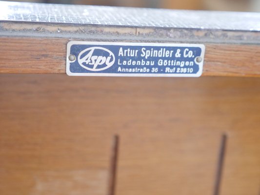 Mid-Century Haberdashery Sales Counter with Display Case by Arthur Spindler, 1960s-LVS-2040602