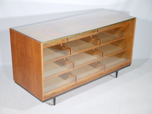 Mid-Century Haberdashery Sales Counter with Display Case by Arthur Spindler, 1960s-LVS-2040602