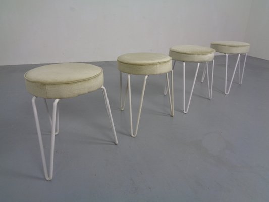 Mid-Century Hairpin Stools, 1960s, Set of 4-RDW-912654