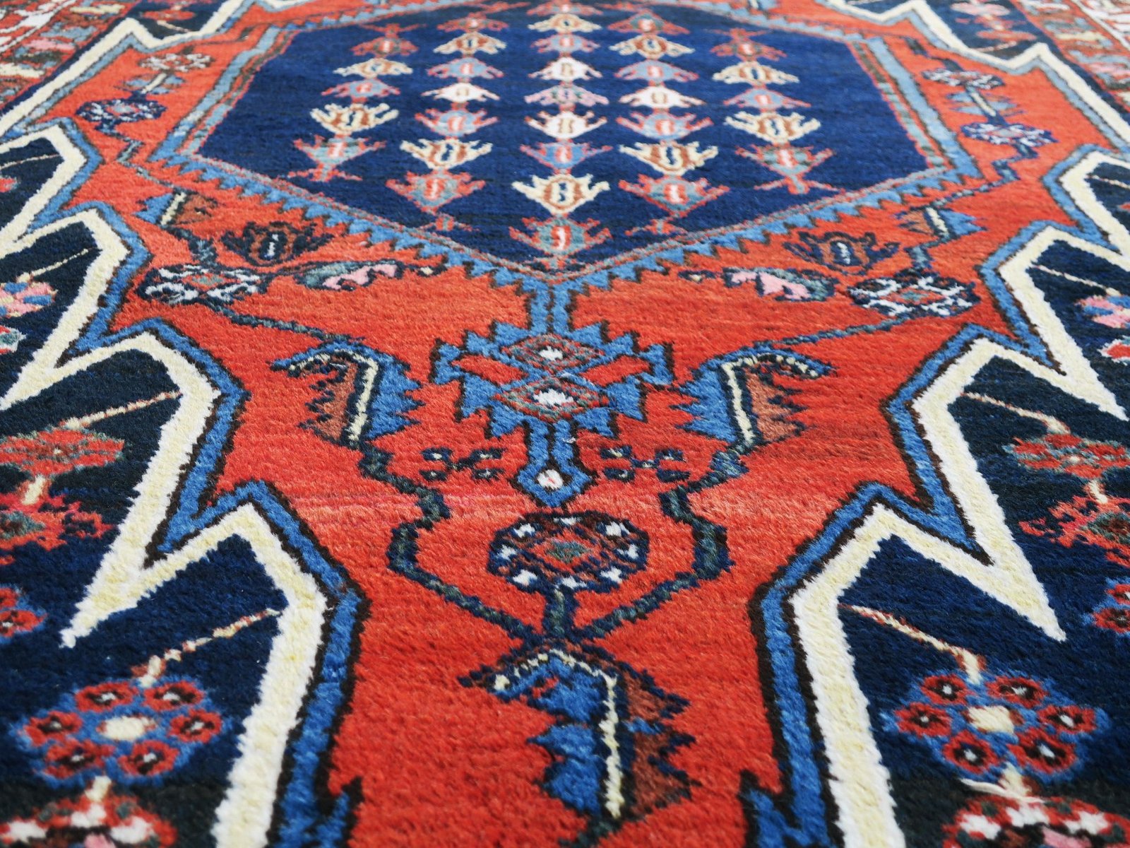 Mid-Century Hand-Knotted Rug