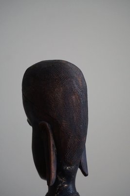 Mid-Century Handcrafted African Wooden Sculpture, 1950s-MXF-1777439