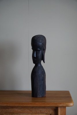 Mid-Century Handcrafted African Wooden Sculpture, 1950s-MXF-1777439