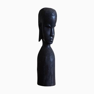 Mid-Century Handcrafted African Wooden Sculpture, 1950s-MXF-1777439