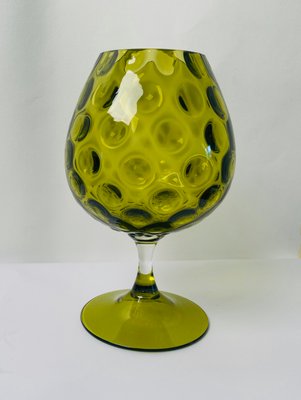 Mid-Century Handcrafted Murano Glass Vase in the Style of Ercole Barovier-TKI-950927