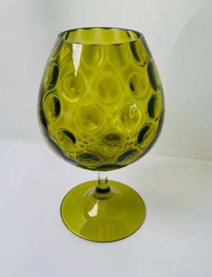 Mid-Century Handcrafted Murano Glass Vase in the Style of Ercole Barovier-TKI-950927