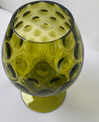 Mid-Century Handcrafted Murano Glass Vase in the Style of Ercole Barovier-TKI-950927