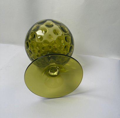 Mid-Century Handcrafted Murano Glass Vase in the Style of Ercole Barovier-TKI-950927