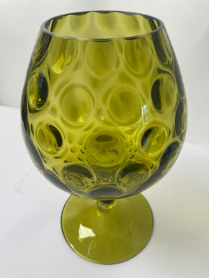 Mid-Century Handcrafted Murano Glass Vase in the Style of Ercole Barovier-TKI-950927