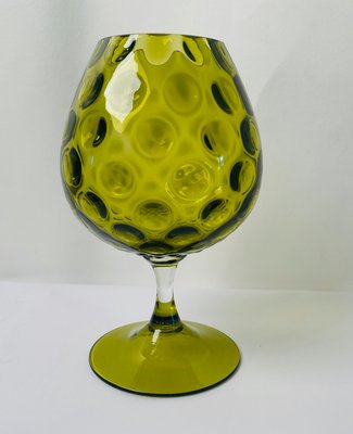 Mid-Century Handcrafted Murano Glass Vase in the Style of Ercole Barovier-TKI-950927