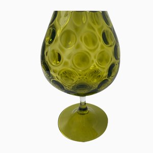 Mid-Century Handcrafted Murano Glass Vase in the Style of Ercole Barovier-TKI-950927