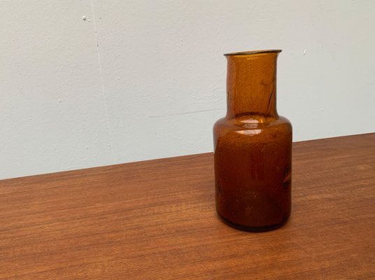 Mid-Century Handmade Glass Vase-UAH-1107499