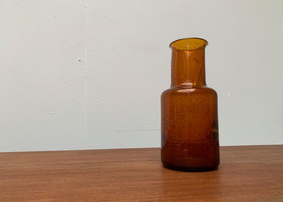 Mid-Century Handmade Glass Vase-UAH-1107499