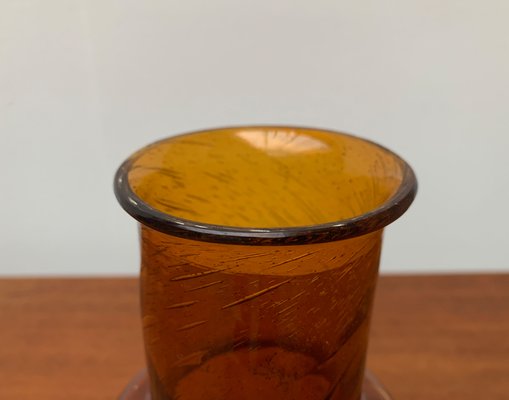 Mid-Century Handmade Glass Vase-UAH-1107499