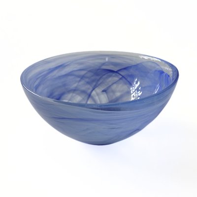 Mid-Century Handmade Light Blue Bowl from Kosta, Sweden-JKV-1786094