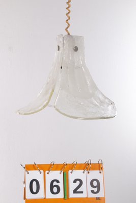 Mid-Century Hanging Lamp in Glass by J. T. Kalmar, 1960-EZZ-1351928