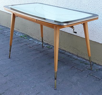 Mid-Century Height-Adjustable & Extendable Coffee Table-HOI-943724