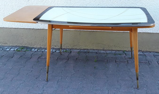 Mid-Century Height-Adjustable & Extendable Coffee Table-HOI-943724