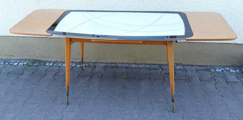 Mid-Century Height-Adjustable & Extendable Coffee Table-HOI-943724