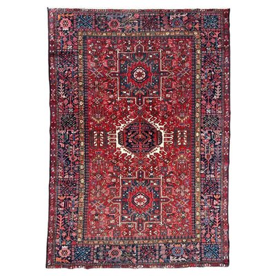 Mid-Century Heriz Gharaje Rug, 1940s-YMM-2026644