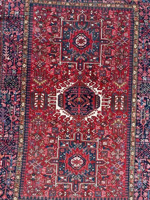 Mid-Century Heriz Gharaje Rug, 1940s-YMM-2026644