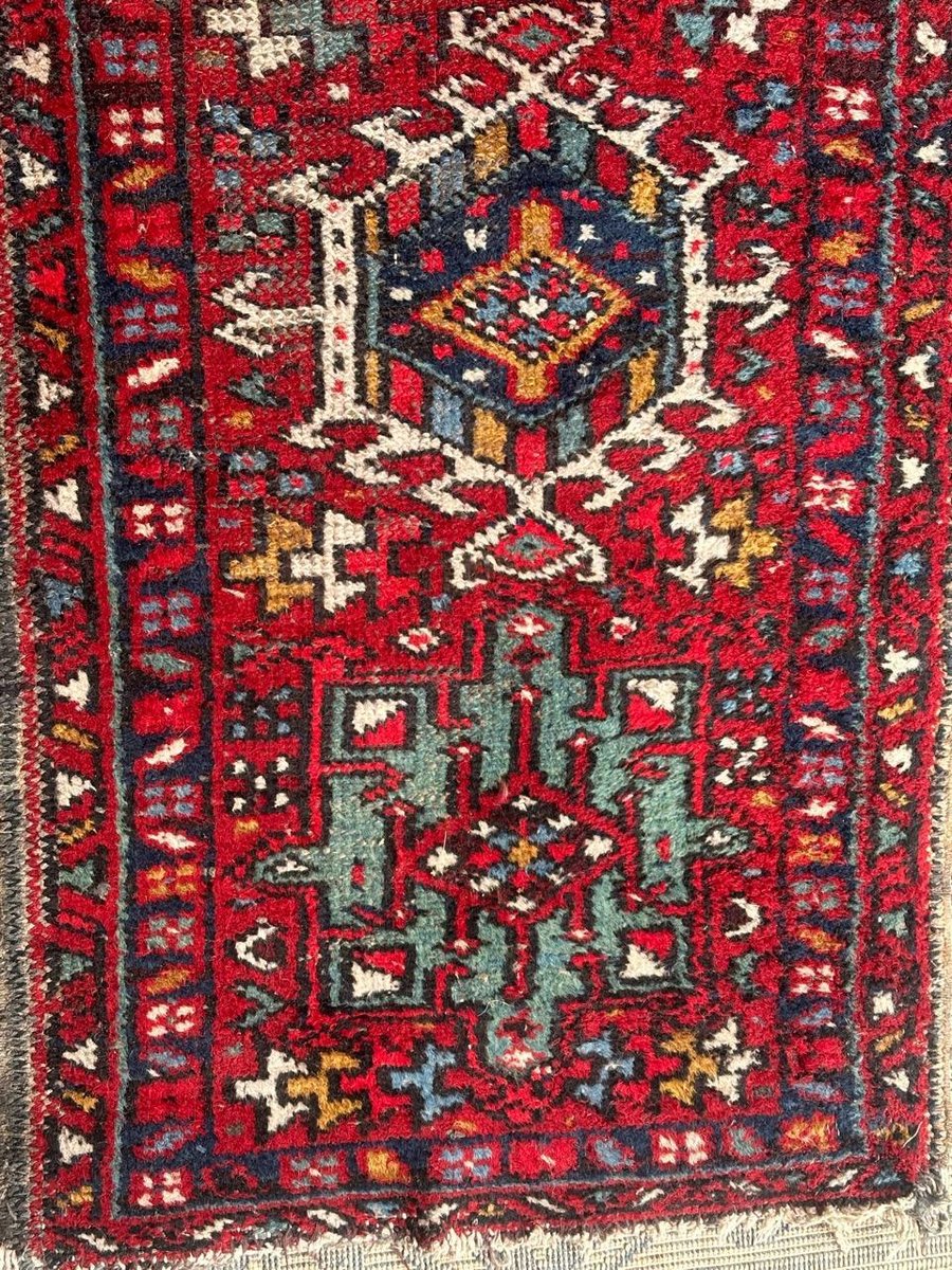 Mid-Century Heriz Runner Rug from Bobyrugs, 1930s