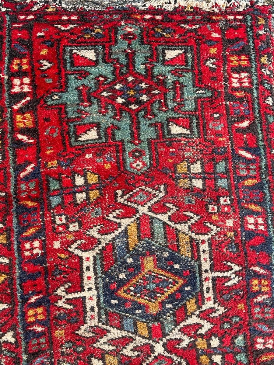 Mid-Century Heriz Runner Rug from Bobyrugs, 1930s