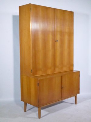 Mid-Century High Cupboard in Cherrywood, 1970s-LVS-1803217