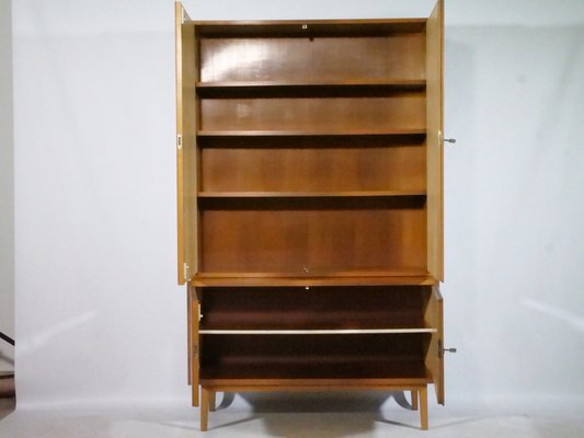 Mid-Century High Cupboard in Cherrywood, 1970s-LVS-1803217