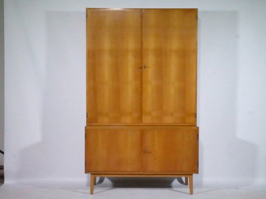 Mid-Century High Cupboard in Cherrywood, 1970s-LVS-1803217