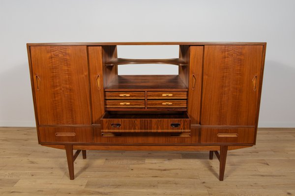 Mid-Century High Sideboard in Teak, 1960s-NIT-2034473