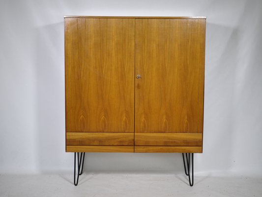 Mid-Century Highboard in Walnut by Otto Schmidt, 1960s-LVS-1750064