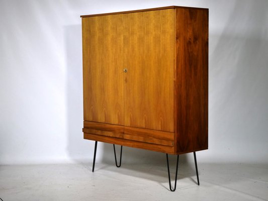 Mid-Century Highboard in Walnut by Otto Schmidt, 1960s-LVS-1750064