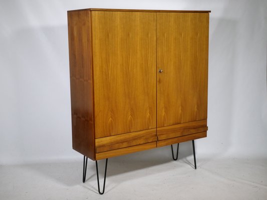 Mid-Century Highboard in Walnut by Otto Schmidt, 1960s-LVS-1750064