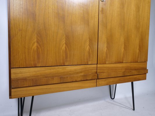 Mid-Century Highboard in Walnut by Otto Schmidt, 1960s-LVS-1750064