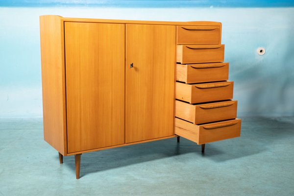 Mid-Century Highboard with Drawers, 1960s-HGA-1405442