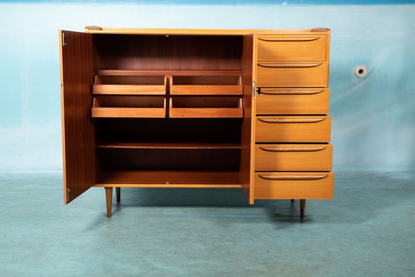 Mid-Century Highboard with Drawers, 1960s-HGA-1405442