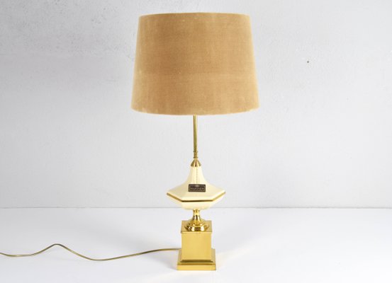 Mid-Century Hollywood Regency Brass Mariner Table Lamp, Spain, 1970s-IJF-1436386