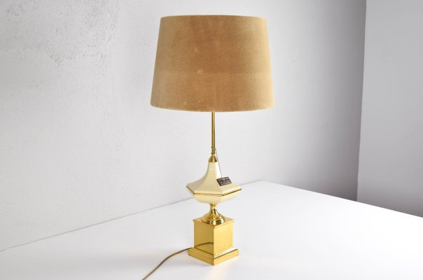 Mid-Century Hollywood Regency Brass Mariner Table Lamp, Spain, 1970s-IJF-1436386