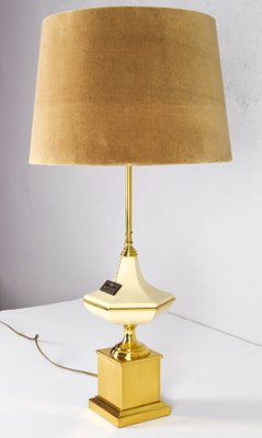 Mid-Century Hollywood Regency Brass Mariner Table Lamp, Spain, 1970s-IJF-1436386