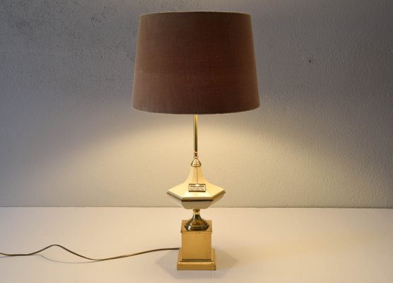 Mid-Century Hollywood Regency Brass Mariner Table Lamp, Spain, 1970s-IJF-1436386