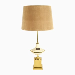 Mid-Century Hollywood Regency Brass Mariner Table Lamp, Spain, 1970s-IJF-1436386