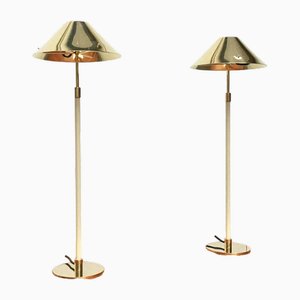 Mid-Century Hollywood Regency Brass Table Lamp, 1960s, Set of 2-UAH-2036183