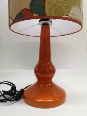 Mid-Century Hungarian Ceramic Table Lamp-UWE-1345964