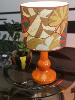 Mid-Century Hungarian Ceramic Table Lamp-UWE-1345964