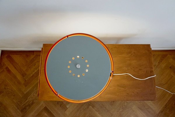 Mid-Century Hungarian Round Table Lamp in the style of Jo Hammerburg-HYJ-750717