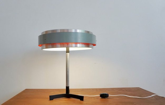 Mid-Century Hungarian Round Table Lamp in the style of Jo Hammerburg-HYJ-750717